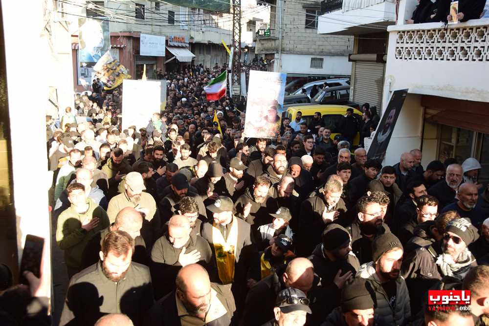 طيردبا : تشييع القائد الجهادي الكبير الحاج علي بحسون 